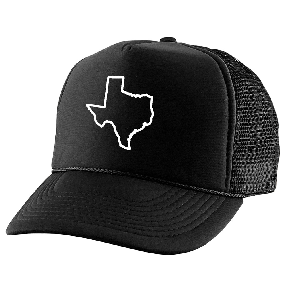 Outline Texas Trucker Hat - Outline Texas